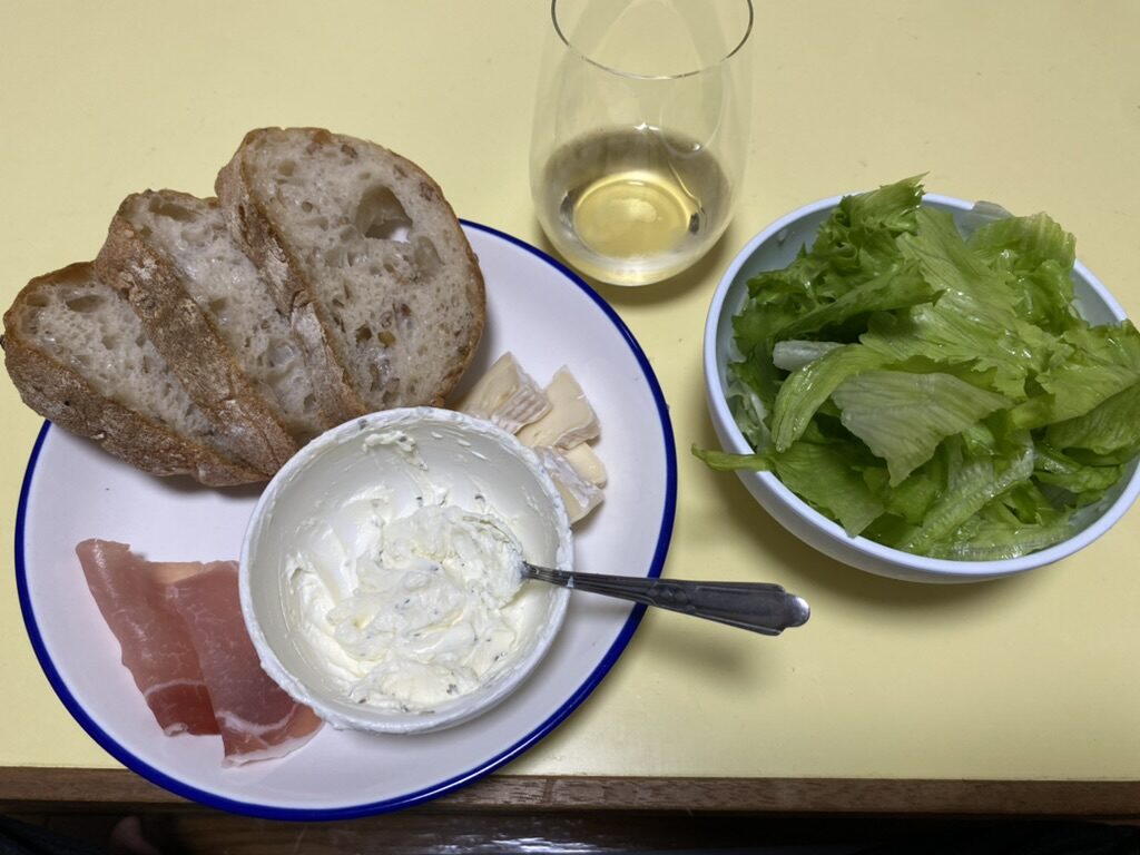 実際に夕食で作ったカルテスエッセンの料理