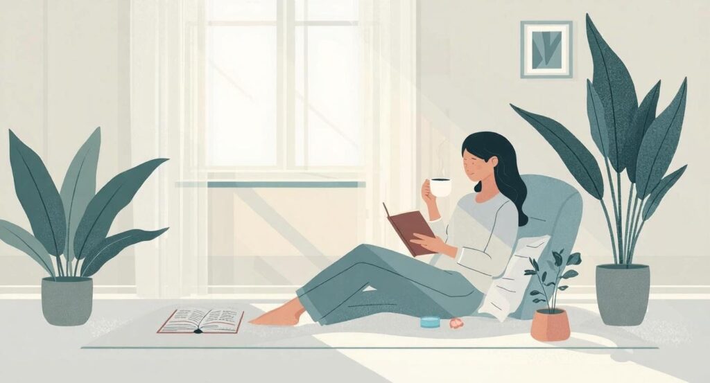 一人暮らしのイラスト